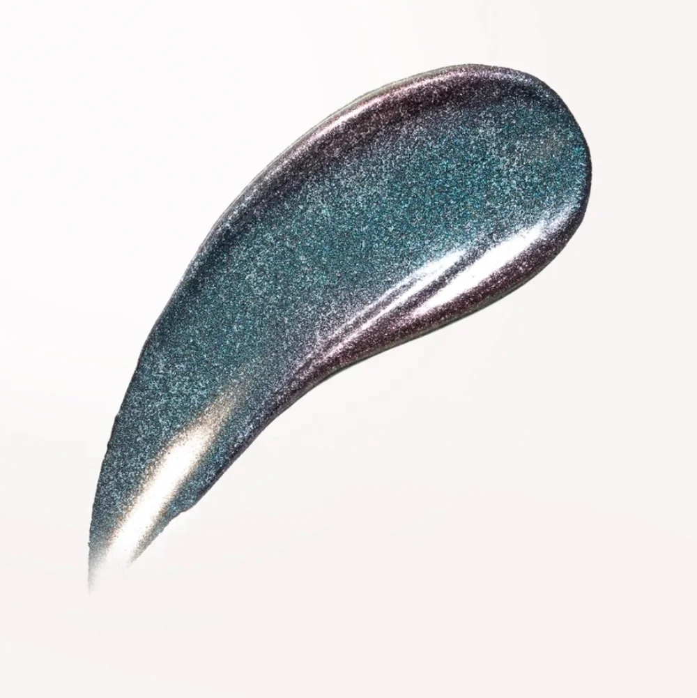 Stila Shimmer Liquid Eyeshadow — Iridescent Teal-Blue